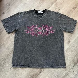 Adika charcoal grey t shirt